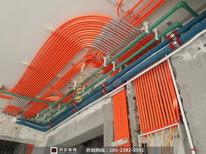 天古装饰基装标准 隐蔽工程在建工地施工工艺现场
